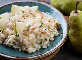 Risotto mit Birne