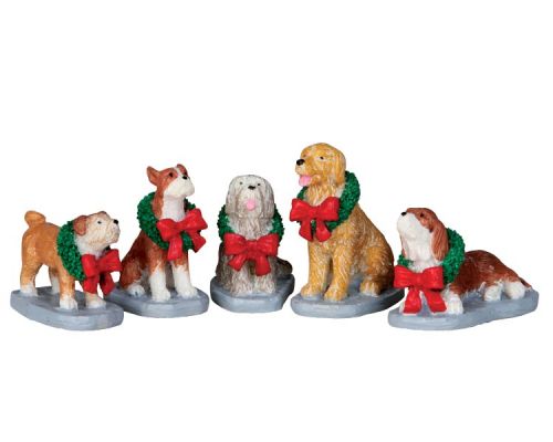 LEMAX Christmas Pooch | Set Of 5