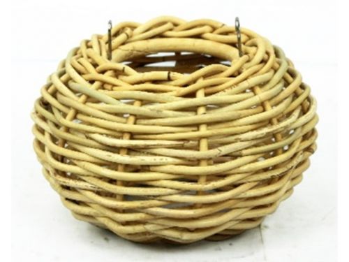 Lantaarn Rattan Blond Ø25 cm | Hoogte 16 cm