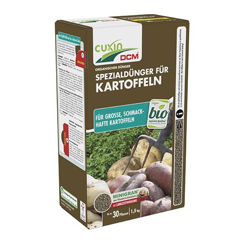 CUXIN DCM | Speciale meststof voor aardappelen | 1,5 kg voor ca. 30 planten