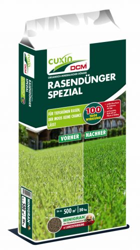 CUXIN DCM | Gazonmest speciaal | 20kg voor 500m²