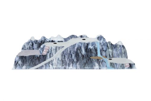 My Village | Basis Kerstdorp full colour waterval | 120x40cm