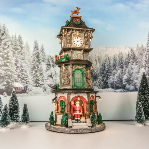 LEMAX Christmas Clock Tower | met 4.5V Adapter