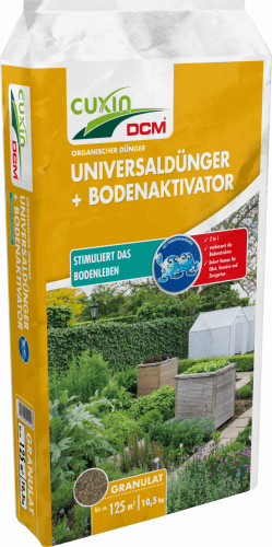 CUXIN DCM | Universele meststof + bodemactivator | 10,5kg voor 100m²