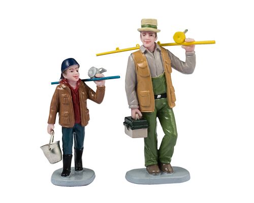 LEMAX Fishin' Time | Set Of 2