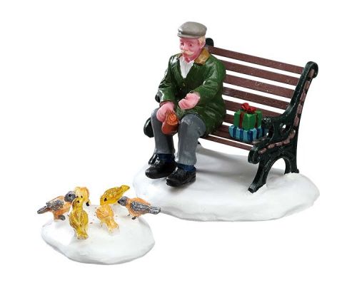 LEMAX Feeding Pigeons | Set Of 2