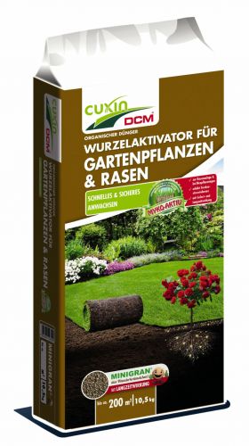 CUXIN DCM | Wortelactivator voor tuinplanten en gazon | 10,5 kg voor 200 m²