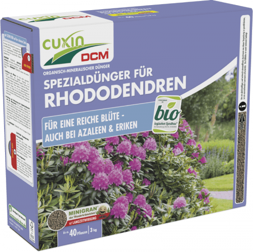 CUXIN DCM | Speciale meststof voor rododendrons | 3 kg voor 40 planten