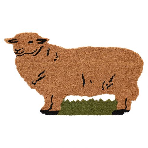 Esschert Design Deurmat | van kokosvezels | Schaap